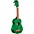 Kala Meranti Soprano Ukulele Blue Stain Kala Meranti Soprano Ukulele Green Stain