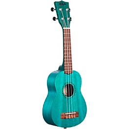 Kala Meranti Soprano Ukulele Blue Stain Kala Meranti Soprano Ukulele Blue Stain