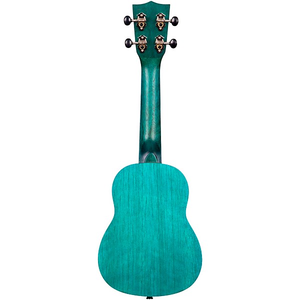 Kala Meranti Soprano Ukulele Blue Stain