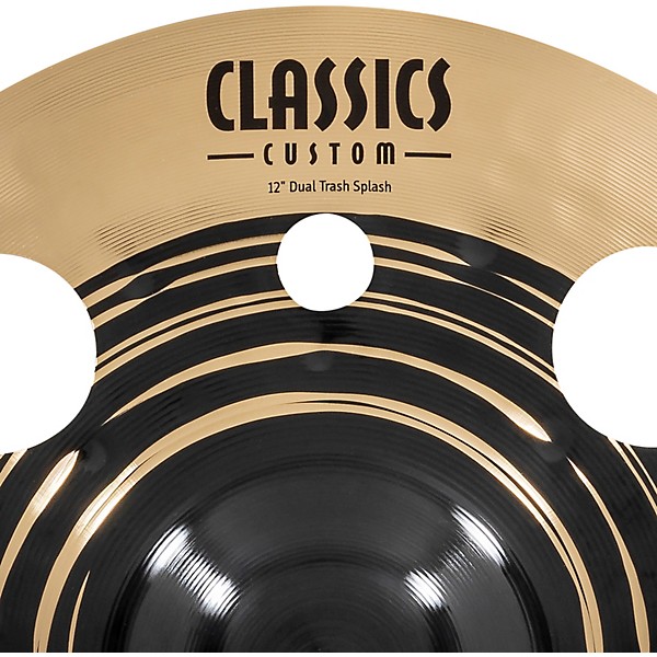 MEINL Classics Custom Dual Trash Splash Cymbal 12 in.