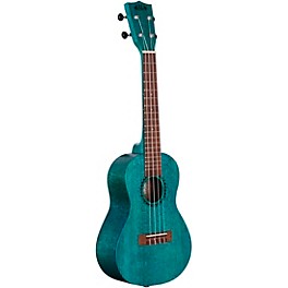 Kala Meranti Concert Ukulele Purple Stain Kala Meranti Concert Ukulele Blue Stain