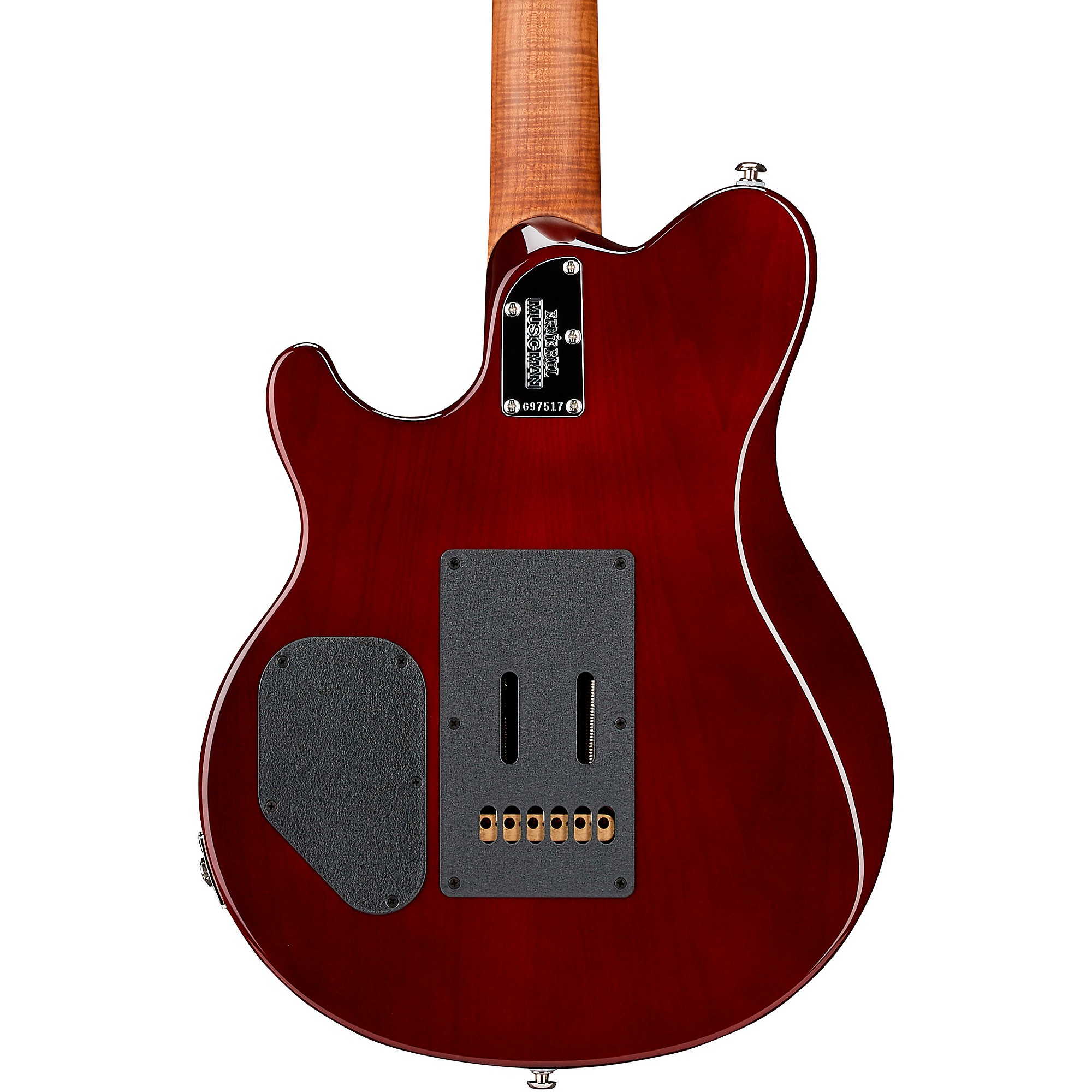 Platinum Ernie Ball Music Man Axis Super Sport Quilt Top