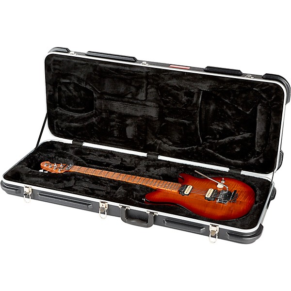 Ernie Ball Music Man Axis Flame Top Electric Guitar Roasted Amber