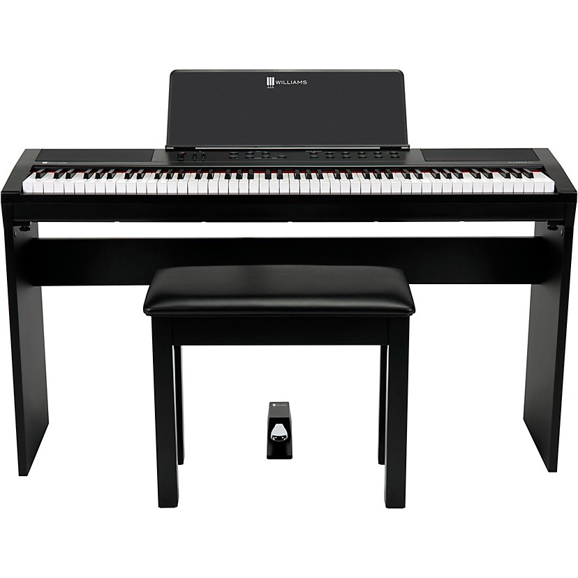 Williams Allegro III Digital Piano With Stand, Bench and Piano-Style Pedal