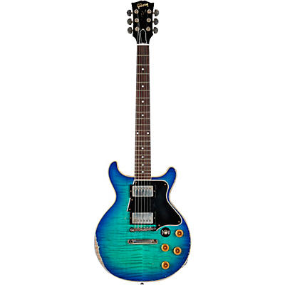 Gibson Custom Murphy Lab Les Paul Special Double-Cut Figured Top Electric Guitar Blue Burst for sale