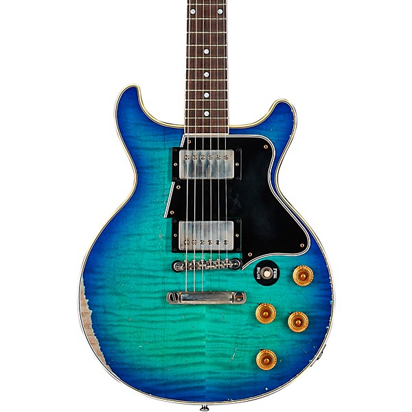 Gibson Custom Murphy Lab Les Paul Special Double-Cut Figured Top Electric Guitar Blue Burst