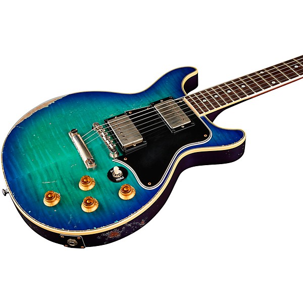 Gibson Custom Murphy Lab Les Paul Special Double-Cut Figured Top Electric Guitar Blue Burst