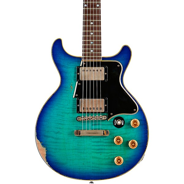 Gibson Custom Murphy Lab Les Paul Special Double-Cut Figured Top Electric Guitar Blue Burst