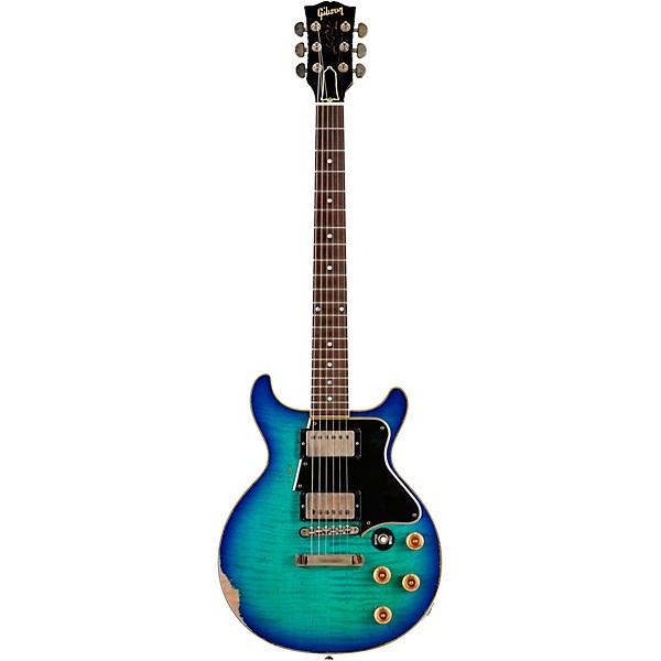 Gibson Custom Murphy Lab Les Paul Special Double-Cut Figured Top Electric Guitar Blue Burst