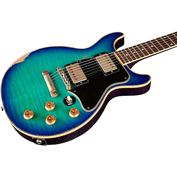 Gibson Custom Murphy Lab Les Paul Special Double-Cut Figured Top Electric Guitar Blue Burst