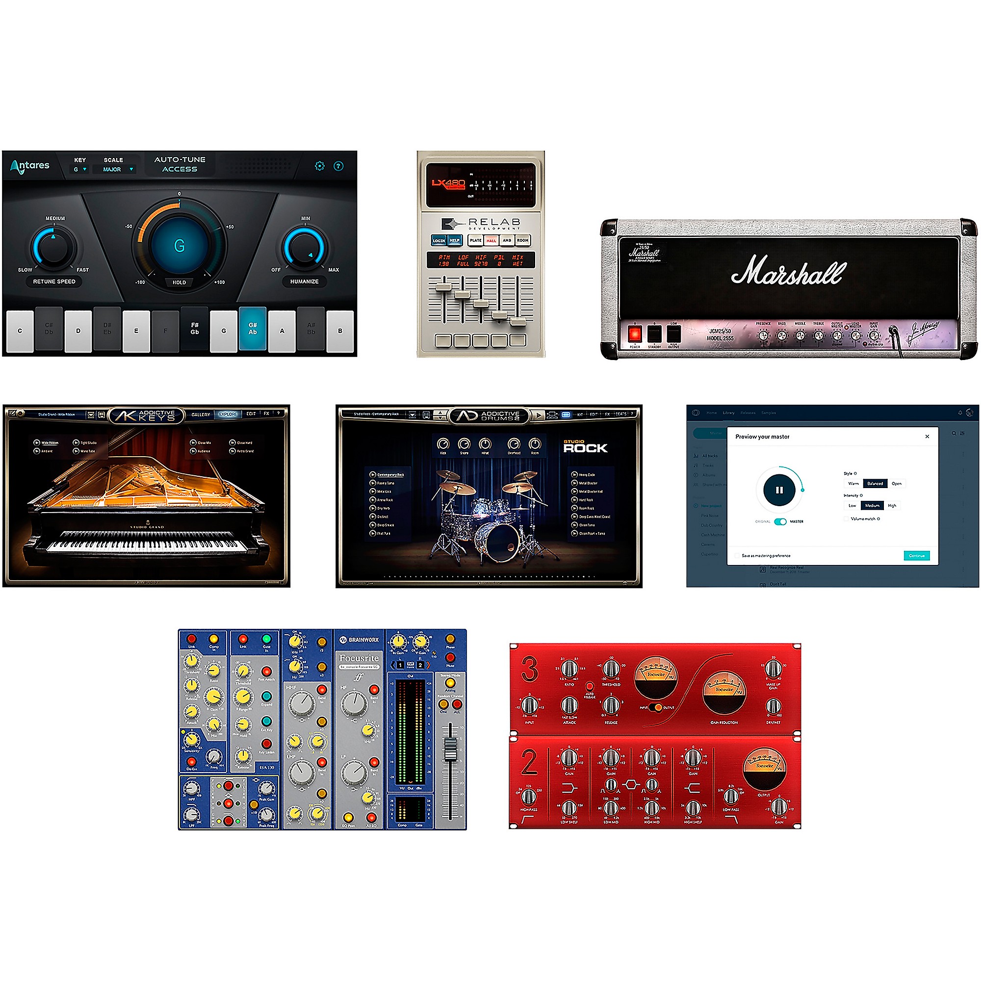Focusrite Clarett+ 8Pre USB Audio Interface | Guitar Center