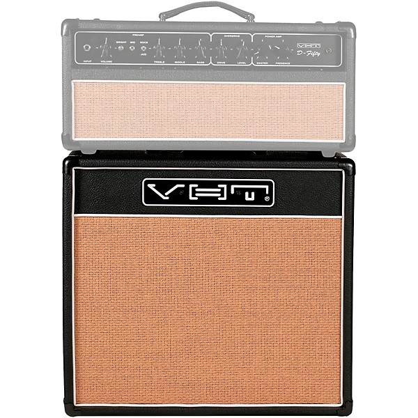 VHT D-Series 1x12 Empty Cabinet Black