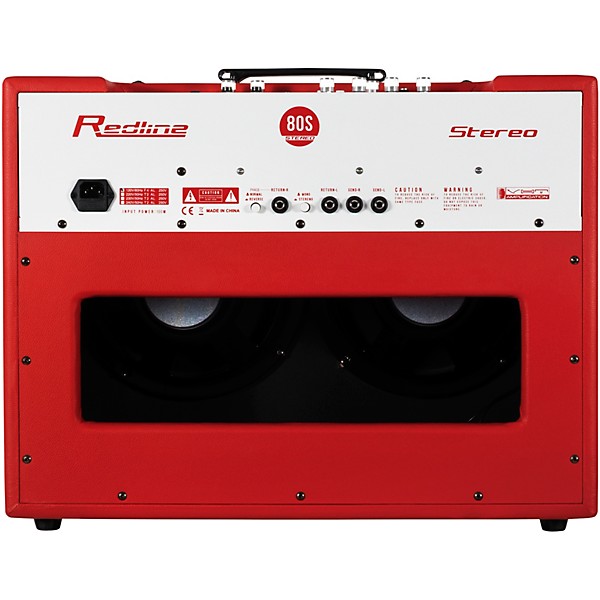VHT RedLine 80S 80W Stereo Combo Amp Red
