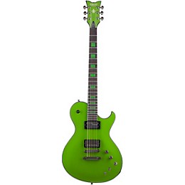 Open Box Schecter Guitar Research Kenny Hickey Solo 6 Electric Guitar Level 1 Steele Green