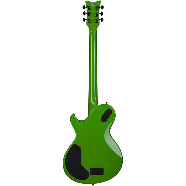 Open Box Schecter Guitar Research Kenny Hickey Solo 6 Electric Guitar Level 1 Steele Green