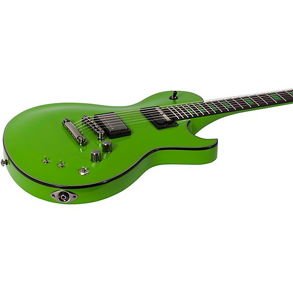 Open Box Schecter Guitar Research Kenny Hickey Solo 6 Electric Guitar Level 1 Steele Green