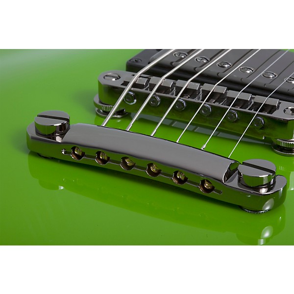 Open Box Schecter Guitar Research Kenny Hickey Solo 6 Electric Guitar Level 1 Steele Green