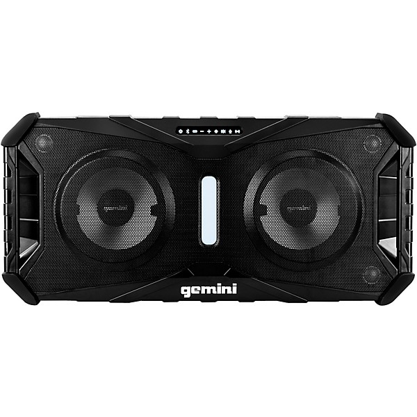 Gemini SOSP-8BLK SoundSplash - Floating Dual 8" Bluetooth Speaker w/ LED Party Lighting