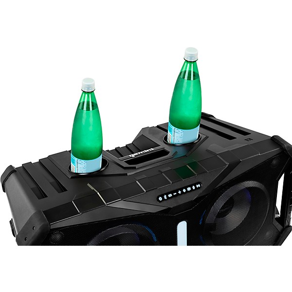 Gemini SOSP-8BLK SoundSplash - Floating Dual 8" Bluetooth Speaker w/ LED Party Lighting