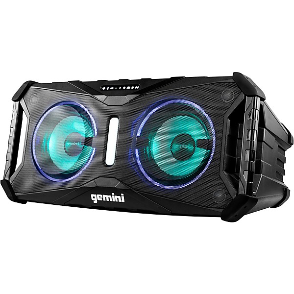 Gemini SOSP-8BLK SoundSplash - Floating Dual 8" Bluetooth Speaker w/ LED Party Lighting