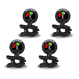 Snark Super Snark Clip-On Tuner 4-Pack Black