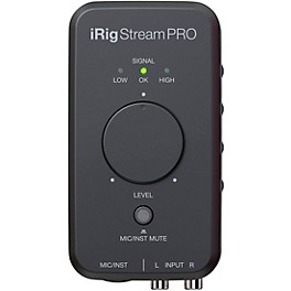 IK Multimedia iRig Stream Pro iOS Audio Interface for iOS, Mac and Select Android Devices