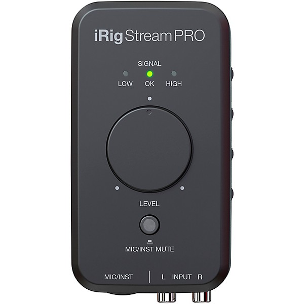 Open Box IK Multimedia iRig Stream Pro iOS Audio Interface for iOS, Mac and Select Android Devices Level 1