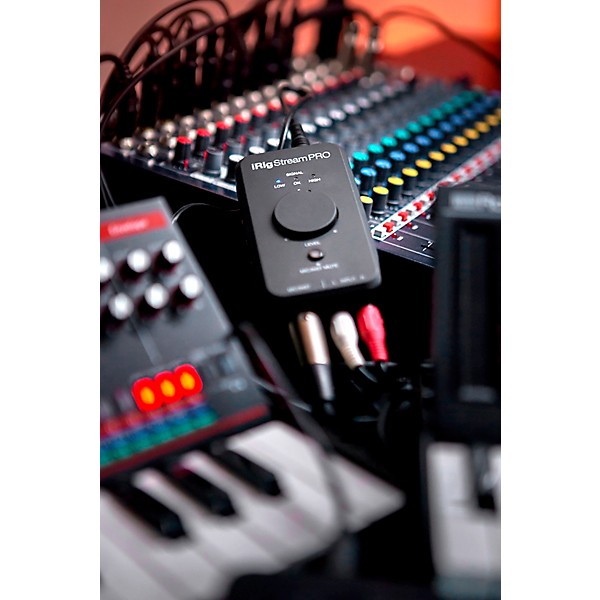 IK Multimedia iRig Stream Pro iOS Audio Interface for iOS, Mac and Select Android Devices