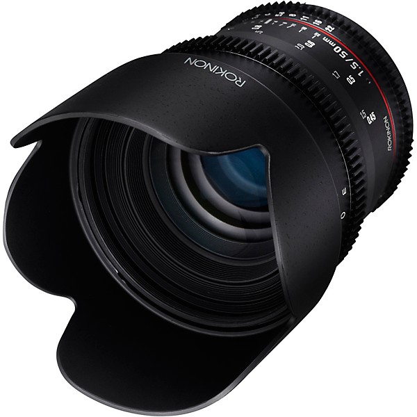 Rokinon Cine DS 50mm T1.5 Cine Lens for Canon EF