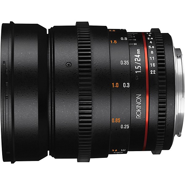 Rokinon Cine DS 24mm T1.5 Wide Angle Cine Lens for Micro Four Thirds