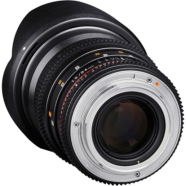 Rokinon Cine DS 24mm T1.5 Wide Angle Cine Lens for Micro Four Thirds