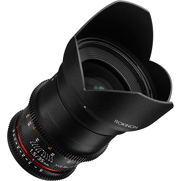 Rokinon Cine DS 35mm T1.5 Wide Angle Cine Lens for Micro Four Thirds