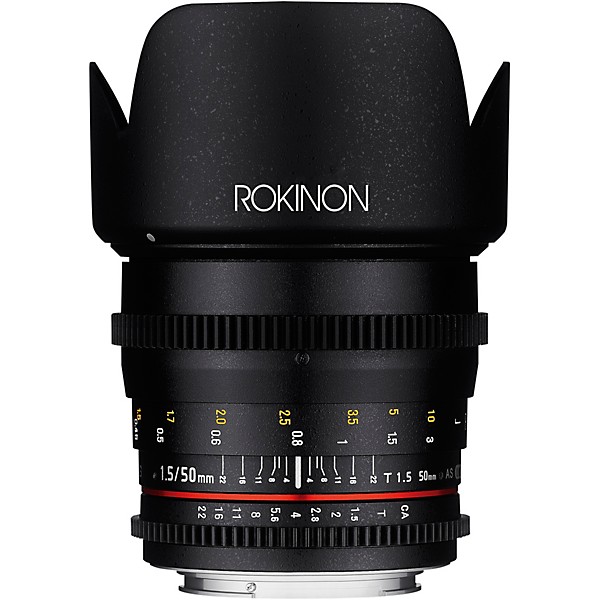 Rokinon Cine DS 50mm T1.5 Cine Lens for Micro Four Thirds