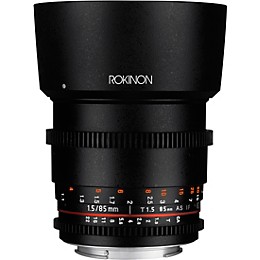 Rokinon Cine DS 85mm T1.5 Cine Lens for Micro Four Thirds