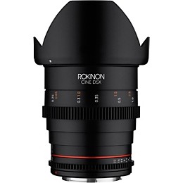Rokinon Cine DSX 24mm T1.5 Wide Angle Cine Lens for Canon EF