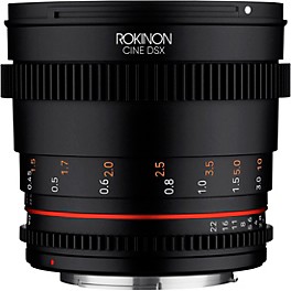 Open Box Rokinon Cine DSX 50mm T1.5 Cine Lens for Canon EF Level 1