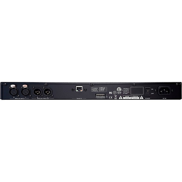 Fostex RM3DT Rack Mount Stereo Monitor Speaker with Dante