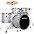 Ludwig Accent 5-Piece Drum Kit With... Ludwig Accent 5-Piece Drum Kit With 20" Bass Drum, Hardware and Cymbals Silver Sparkle