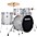 Ludwig Accent 5-Piece Drum Kit With... Ludwig Accent 5-Piece Drum Kit With 22" Bass Drum, Hardware and Cymbals Silver Sparkle