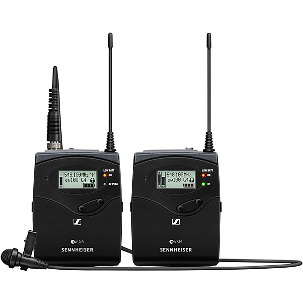 Sennheiser EW 112P G4 Portable Wireless Lavalier Microphone System Band A
