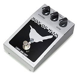 Wren And Cuff OG Box of War Reissue Distortion Effects Pedal Black and Grey