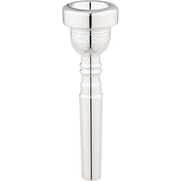 S.E. SHIRES Custom Series Piccolo Trumpet Mouthpiece with Trumpet Shank in Silver 7D Guitar Center