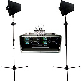 VocoPro BENCHMARK-QUAD-BP 4-Channel True Diversity Body Pack and Lavalier Microphone System