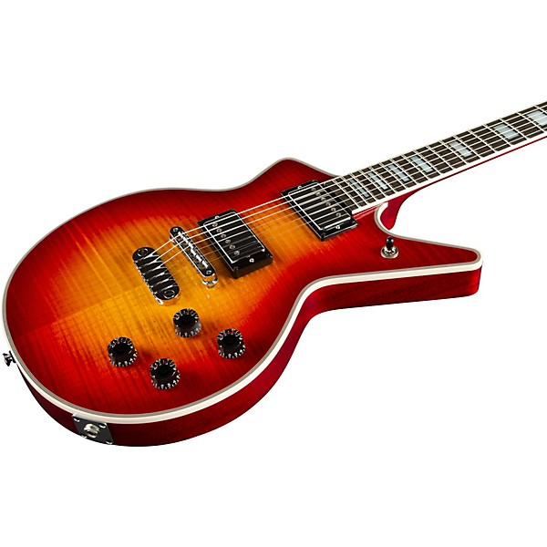 Dean USA Time Capsule Cadillac Electric Guitar Trans Cherry Sunburst