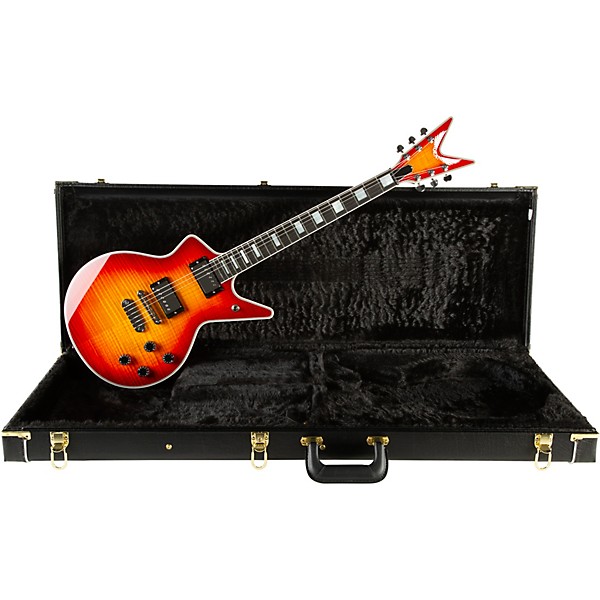 Dean USA Time Capsule Cadillac Electric Guitar Trans Cherry Sunburst