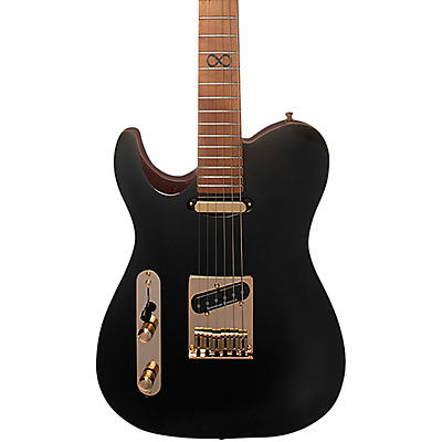 Chapman Ml3 Pro Traditional Classic Left-Handed Electric Guitar Black Metallic Gloss for sale