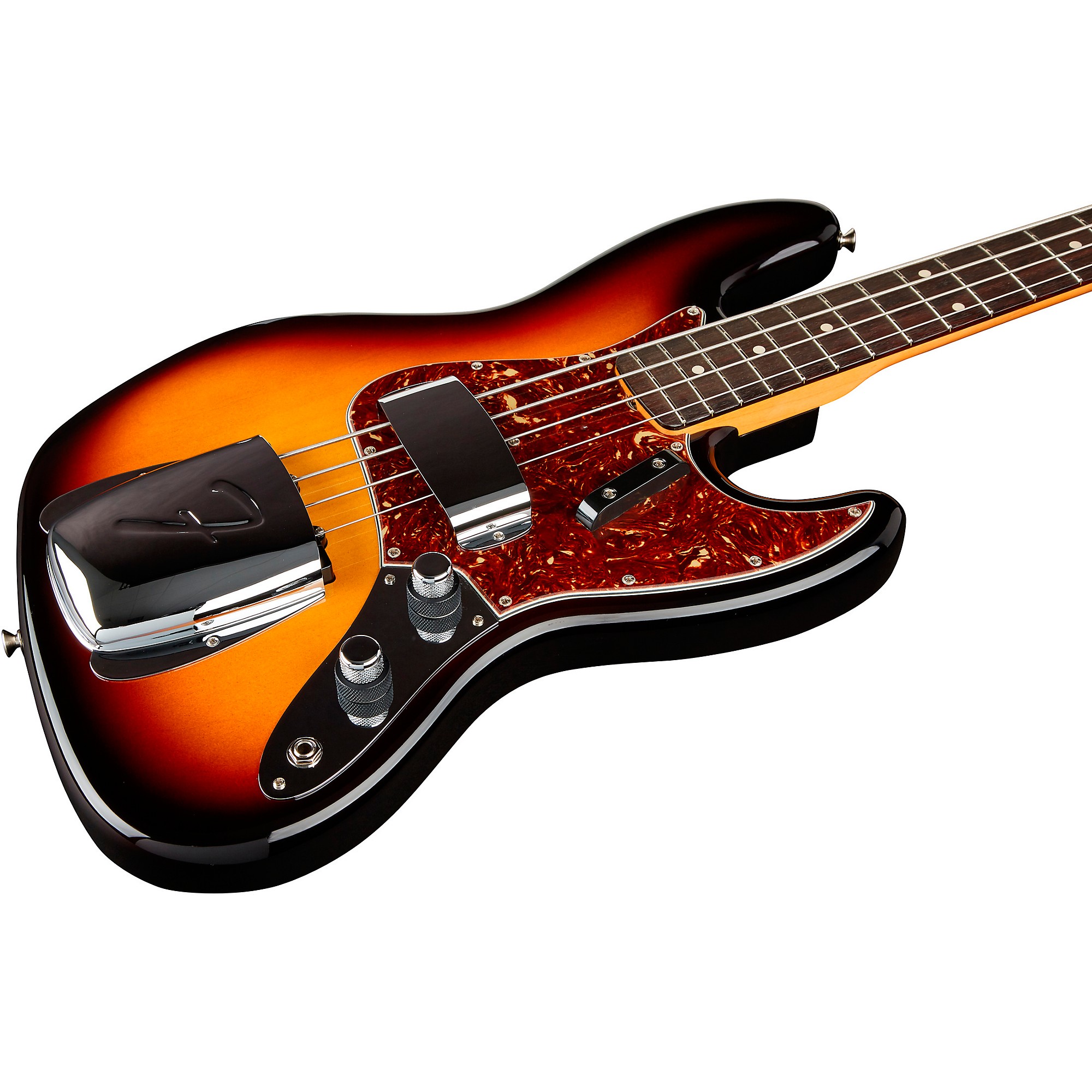 Platinum Fender Custom Shop 60 Jazz Bass NOS Electric Guitar 3 