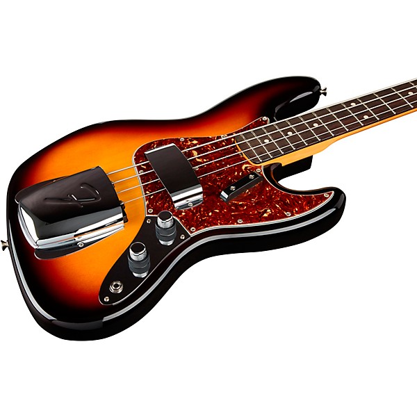 Fender Custom Shop 60 Jazz Bass NOS Electric Guitar 3-Tone Sunburst