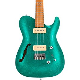 Chapman ML3 Semi Hollow Pro Traditi... Chapman ML3 Semi Hollow Pro Traditional Electric Guitar Aventurine Green Sparkle Gloss