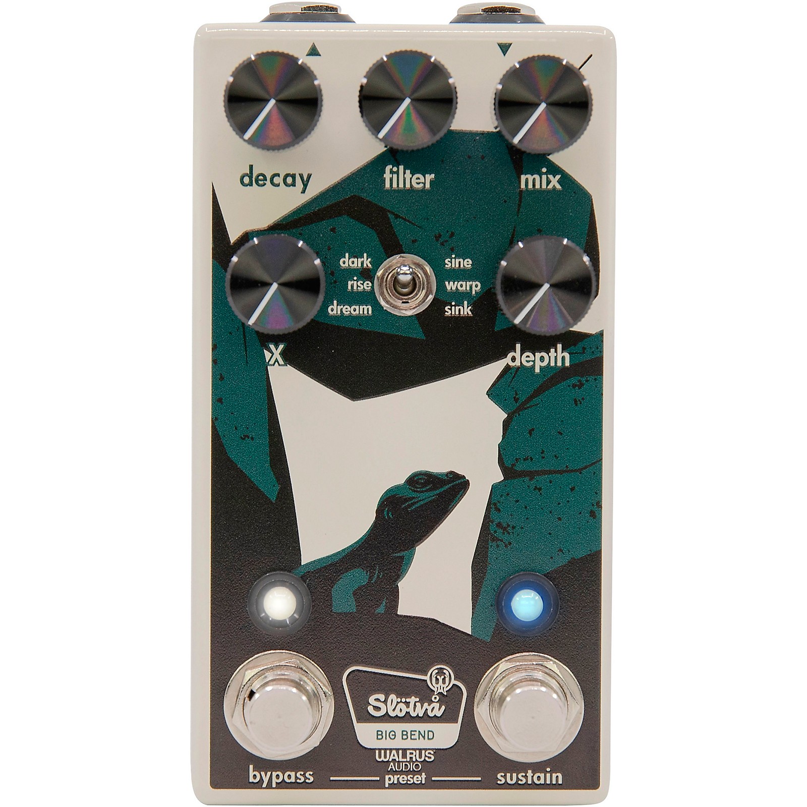 Walrus Audio Slotva Multi-Texture Reverb National Park Effects Pedal Cream